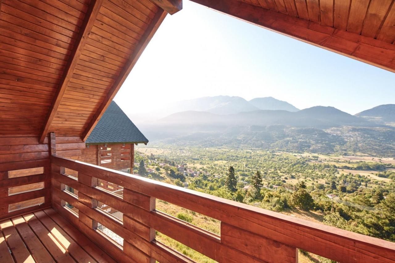 Pasithea Mountain Chalet Feneos Exterior foto